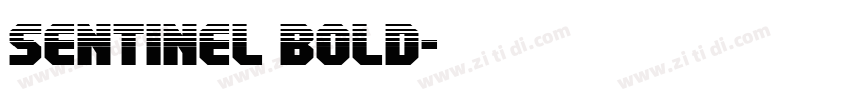 Sentinel Bold字体转换